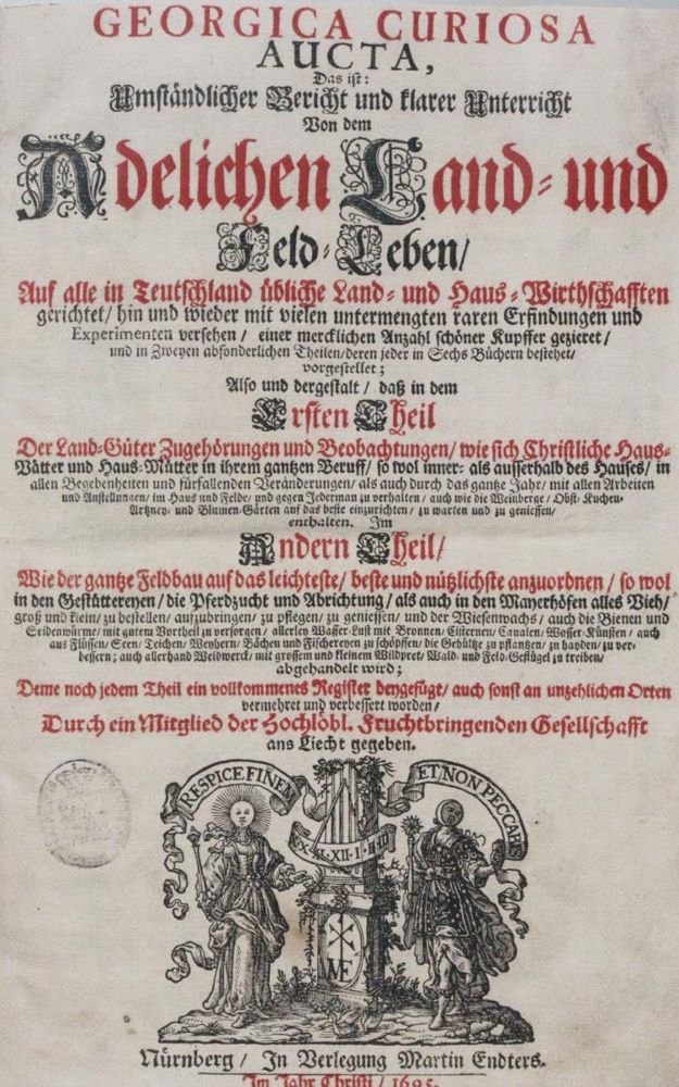 Große Abbildung Nr.1: 143-675 Hohberg,W.H.v.: (Küche und Haushalt, Haushalt)