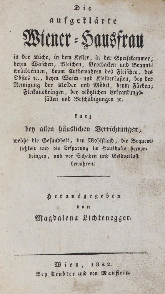 Große Abbildung Nr.1: 143-677 Lichtenegger,M.: (Küche und Haushalt, Haushalt)