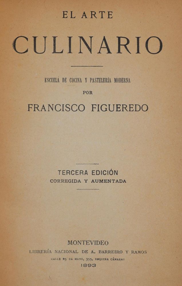 Große Abbildung Nr.1: 143-686 Figueredo,F.: (Küche und Haushalt, Kochbücher, Amerika)