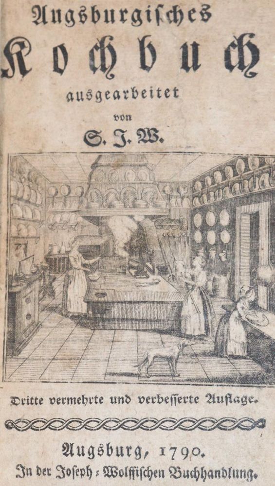 Große Abbildung Nr.1: 143-696 W(eiler),S.J.: (Küche und Haushalt, Kochbücher, Augsburg)