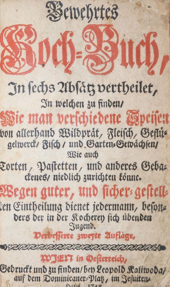 Große Abbildung Nr.3: 143-712 Bewehrtes Koch-Buch,: (Küche und Haushalt, Kochbücher)