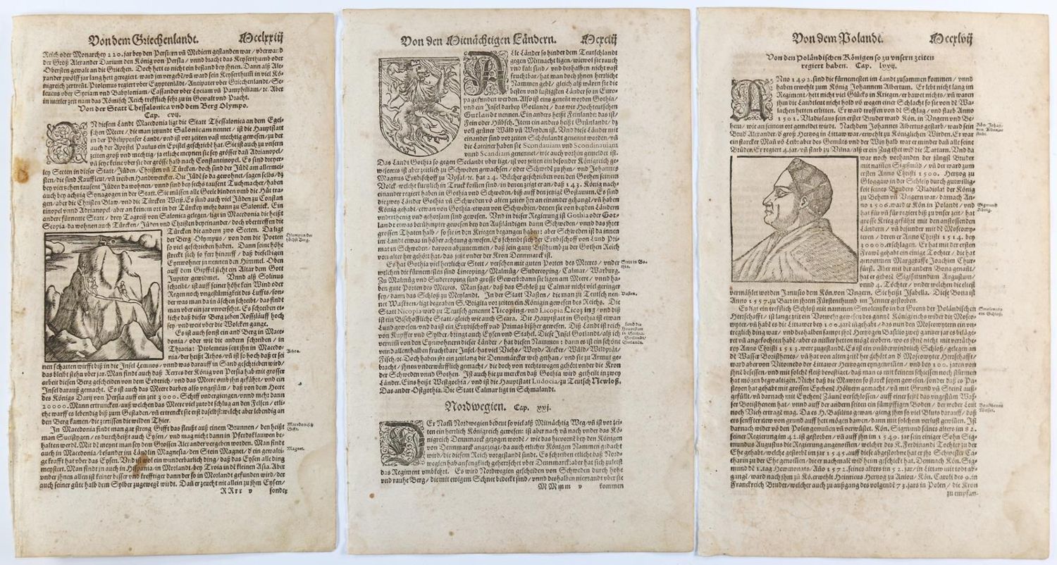 Große Abbildung Nr.1: 143-72 Münster, Sebastian: (Buchholzschnitte)