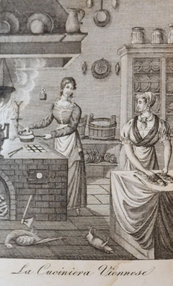 Große Abbildung Nr.1: 143-729 Cuciniera Viennese, La.: (Küche und Haushalt, Kochbücher)