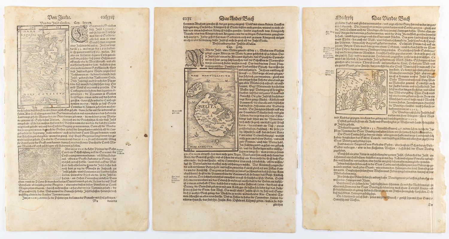 Große Abbildung Nr.2: 143-74 Münster, Sebastian: (Buchholzschnitte)
