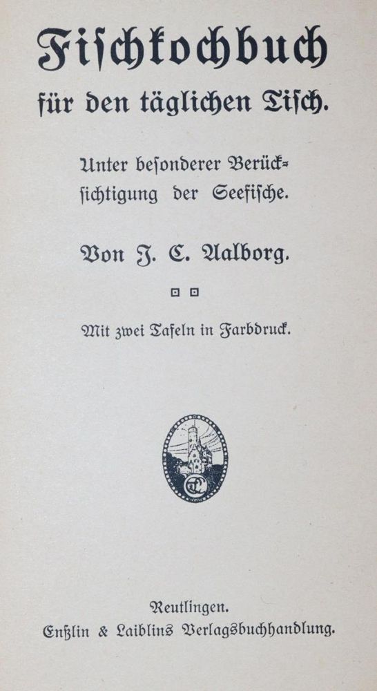 Große Abbildung Nr.1: 143-748 Aalborg,J.C.: (Küche und Haushalt, Kochbücher, Fischküche)