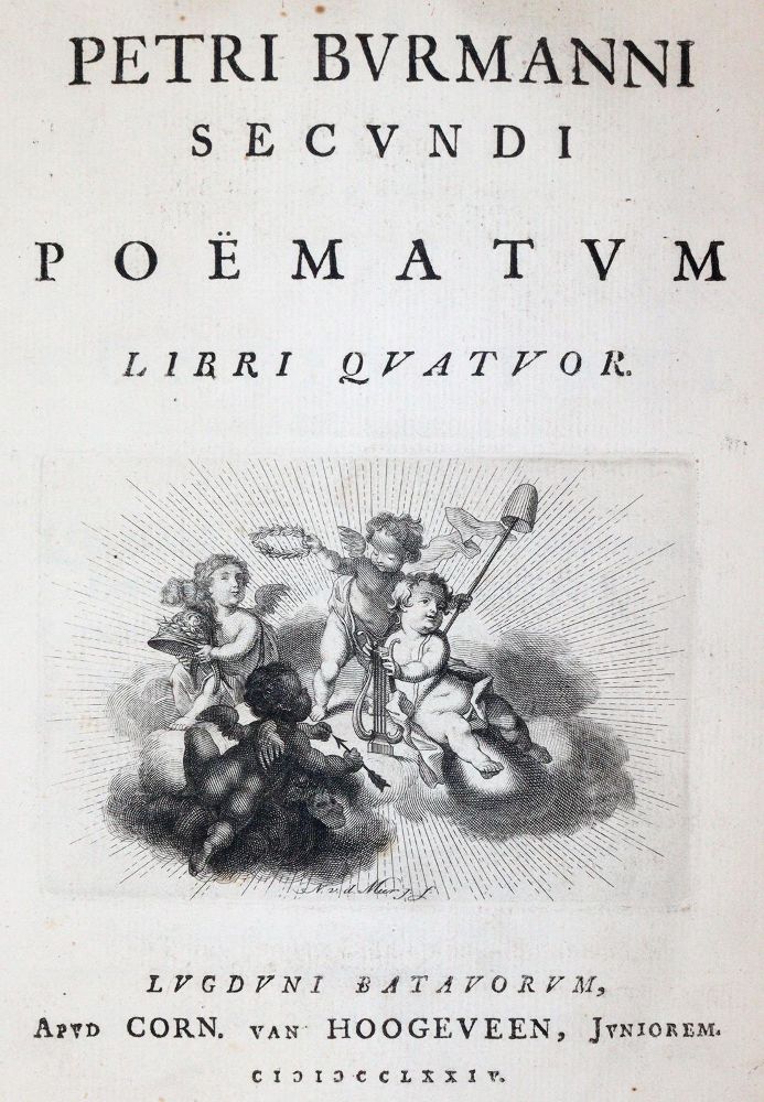 Große Abbildung Nr.1: 143-76 Burman,P.: (Alte Drucke, Handschriften und Theologie)