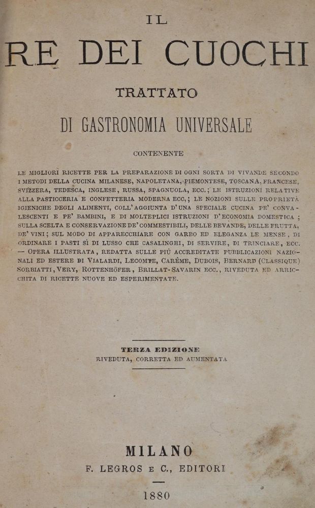 Große Abbildung Nr.4: 143-795 (Nelli,G.).: (Küche und Haushalt, Kochbücher, Italien)