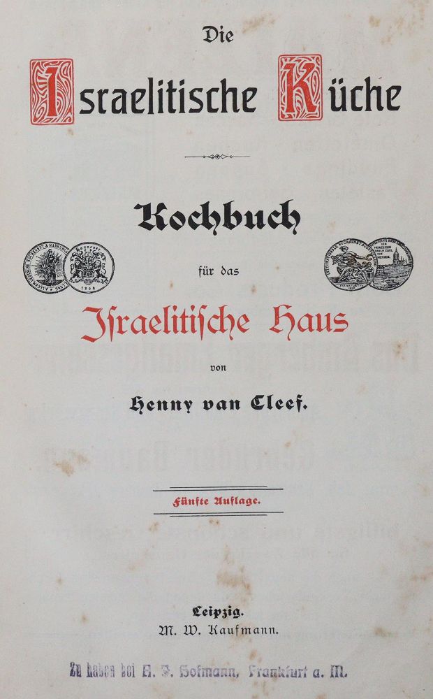 Große Abbildung Nr.1: 143-798 Hertz,R.: (Küche und Haushalt, Kochbücher, Jüdische Küche)