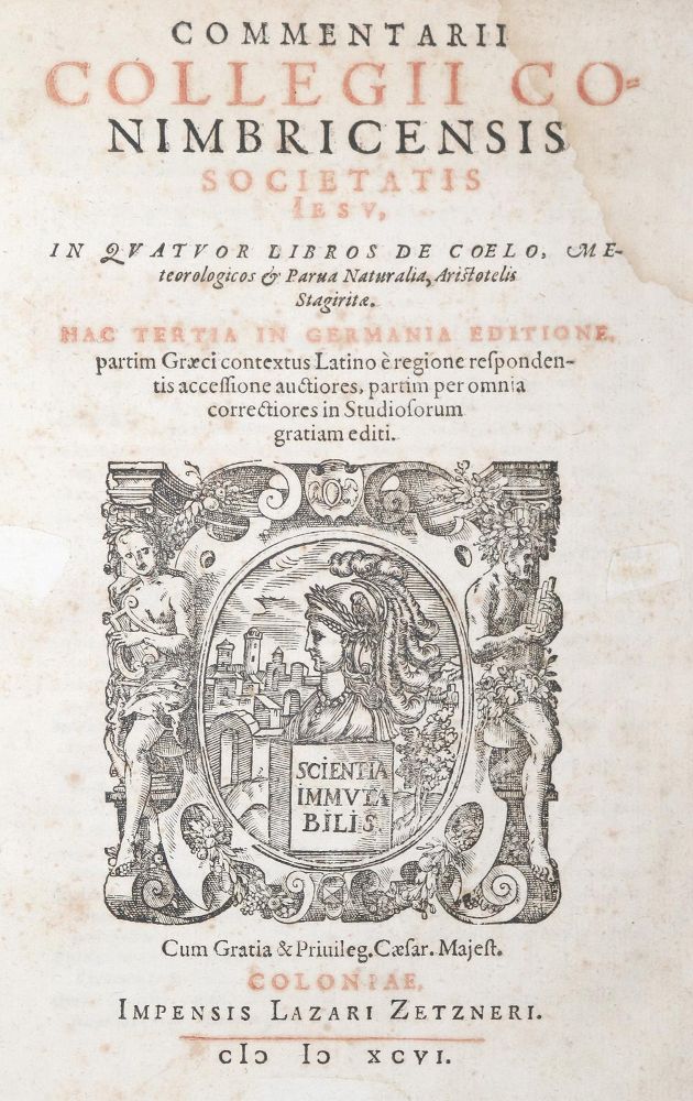 Große Abbildung Nr.1: 143-8 Aristoteles.: (Alte Drucke, Handschriften und Theologie)