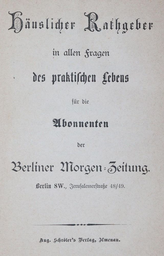 Große Abbildung Nr.1: 143-806 Kloppmann,A.v.: (Küche und Haushalt, Kochbücher)