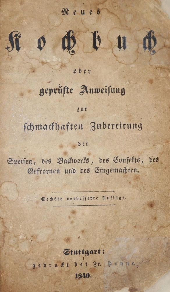 Große Abbildung Nr.1: 143-809 (Knör,R.C.: (Küche und Haushalt, Kochbücher)