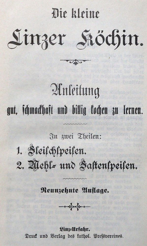 Große Abbildung Nr.4: 143-833 Meixner,M.E.: (Küche und Haushalt, Kochbücher, Linz)