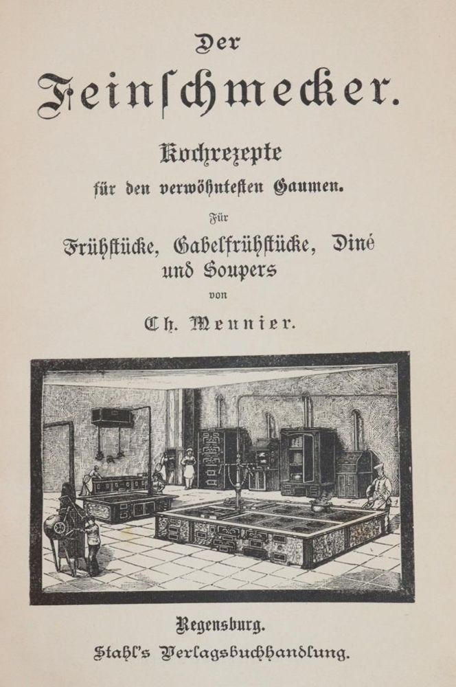 Große Abbildung Nr.1: 143-843 Meunier,C.: (Küche und Haushalt, Kochbücher)