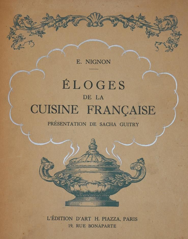 Große Abbildung Nr.1: 143-861 Nignon,E.: (Küche und Haushalt, Kochbücher)