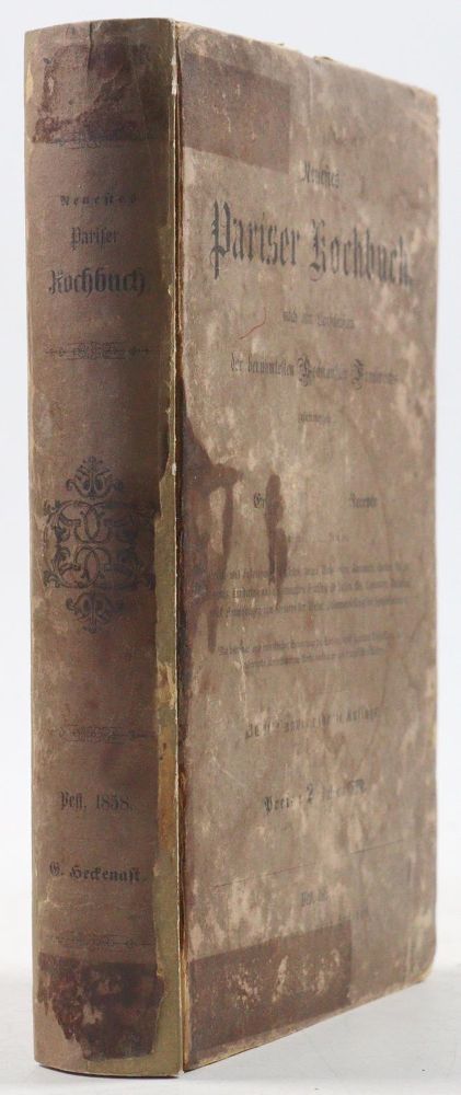 Große Abbildung Nr.2: 143-870 Neuestes Pariser Kochbuch,: (Küche und Haushalt, Kochbücher, Paris)