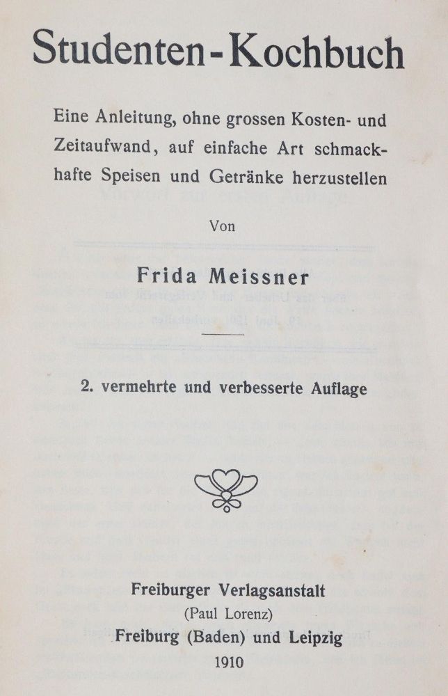 Große Abbildung Nr.3: 143-881 (Riedl,C.C.).: (Küche und Haushalt, Kochbücher, Puppenkochbücher)