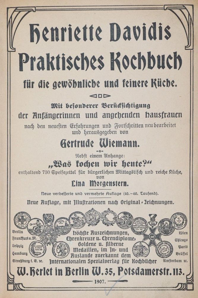 Große Abbildung Nr.1: 143-896 Sammlung: (Küche und Haushalt, Kochbücher)