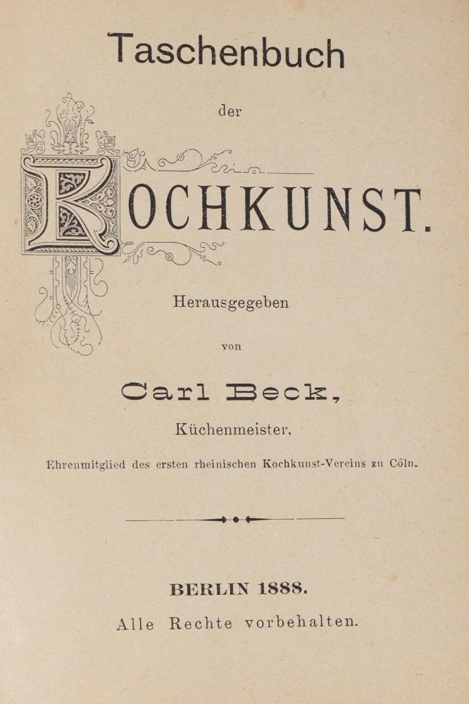 Große Abbildung Nr.3: 143-909 Sammlung: (Küche und Haushalt, Kochbücher)