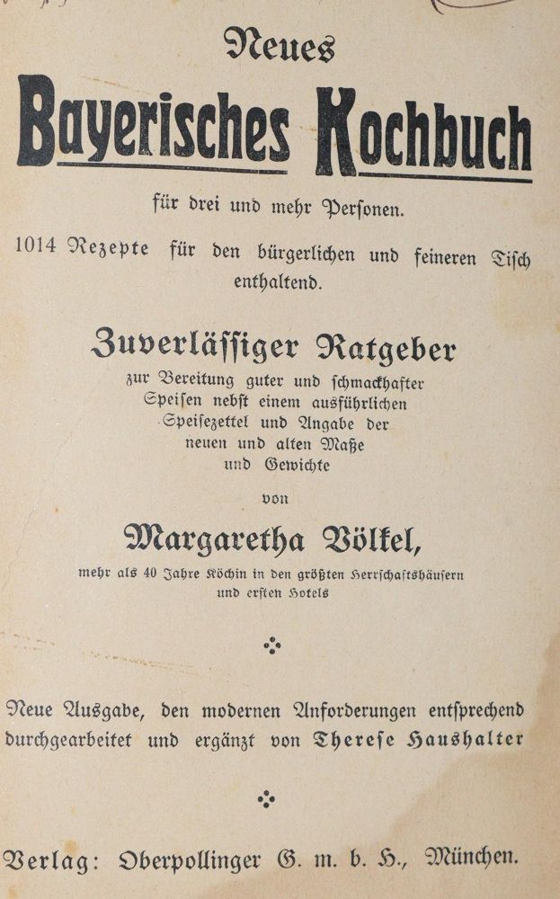 Große Abbildung Nr.4: 143-910 Sammlung: (Küche und Haushalt, Kochbücher)