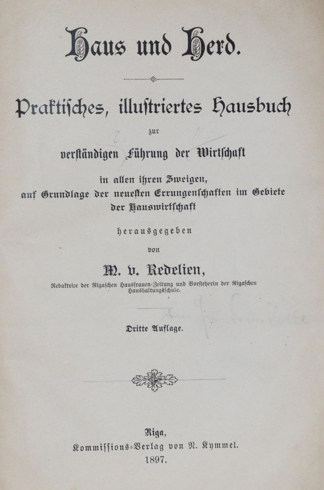 Große Abbildung Nr.7: 143-910 Sammlung: (Küche und Haushalt, Kochbücher)