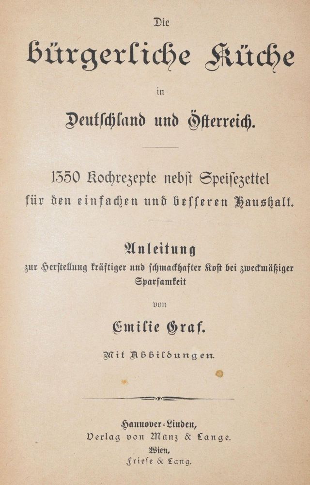 Große Abbildung Nr.1: 143-913 Sammlung: (Küche und Haushalt, Kochbücher)