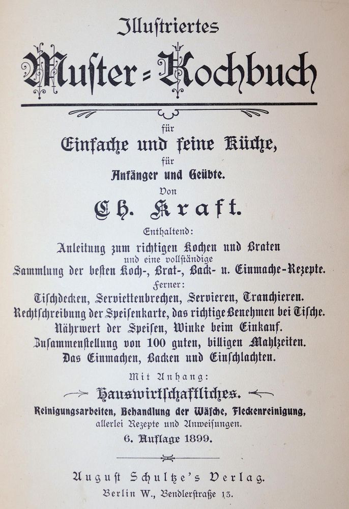 Große Abbildung Nr.1: 143-922 Schlienbecker,W.: (Küche und Haushalt, Kochbücher)