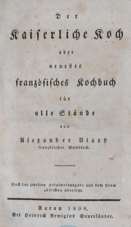 Große Abbildung Nr.1: 143-961 Viard,A.: (Küche und Haushalt, Kochbücher)