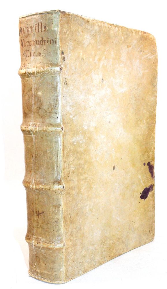 Große Abbildung Nr.2: 143-97 Cyrillus Alexandrinus.: (Alte Drucke, Handschriften und Theologie)