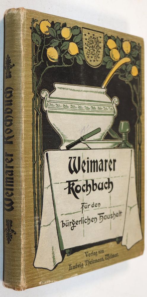 Große Abbildung Nr.2: 143-970 Weimarer Koch-Buch.: (Küche und Haushalt, Kochbücher)