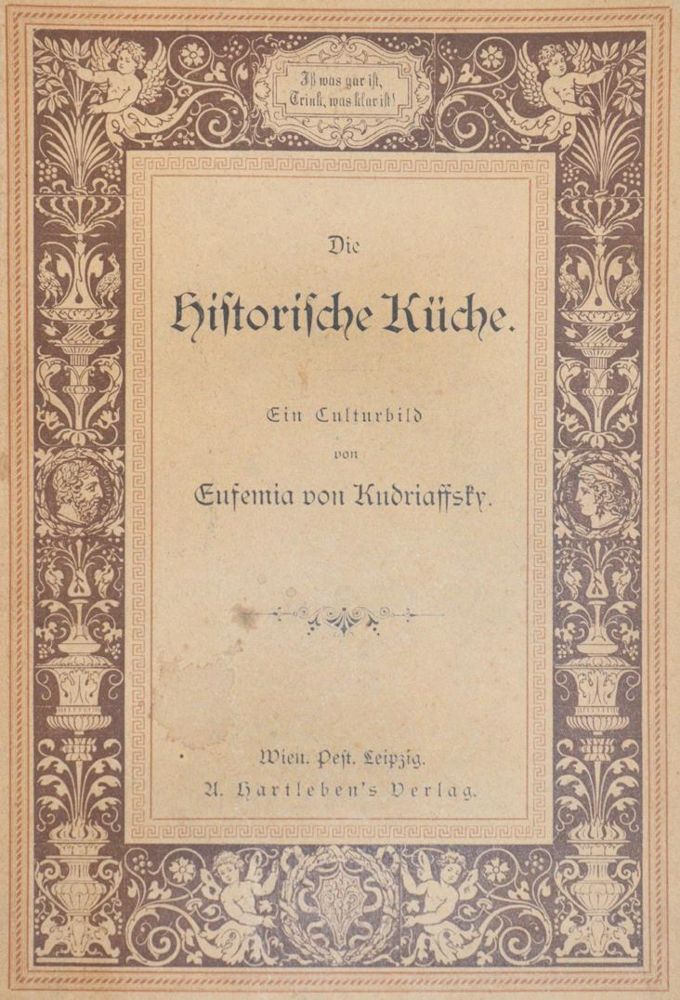 Große Abbildung Nr.1: 143-985 Kudriaffsky,E.v.: (Küche und Haushalt, Küche)