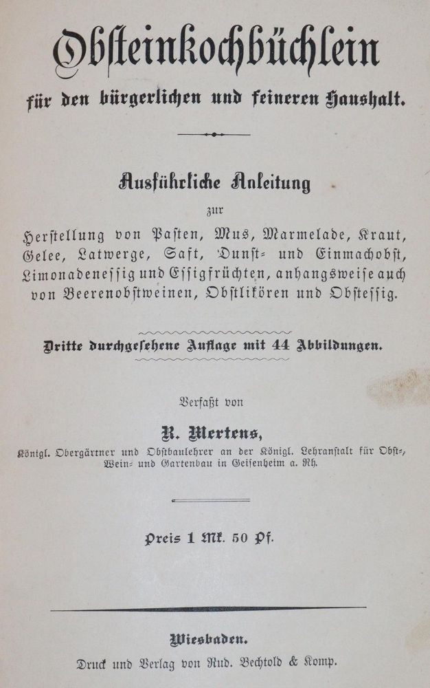 Große Abbildung Nr.1: 143-988 Mertens,R.: (Küche und Haushalt)