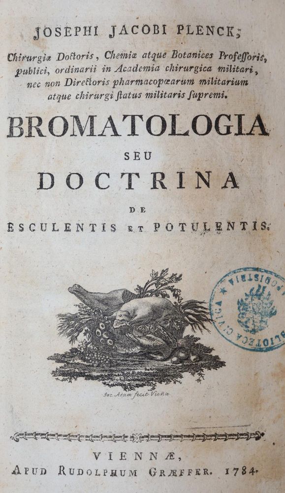 Große Abbildung Nr.1: 143-989 Plenck,J.J.: (Küche und Haushalt)