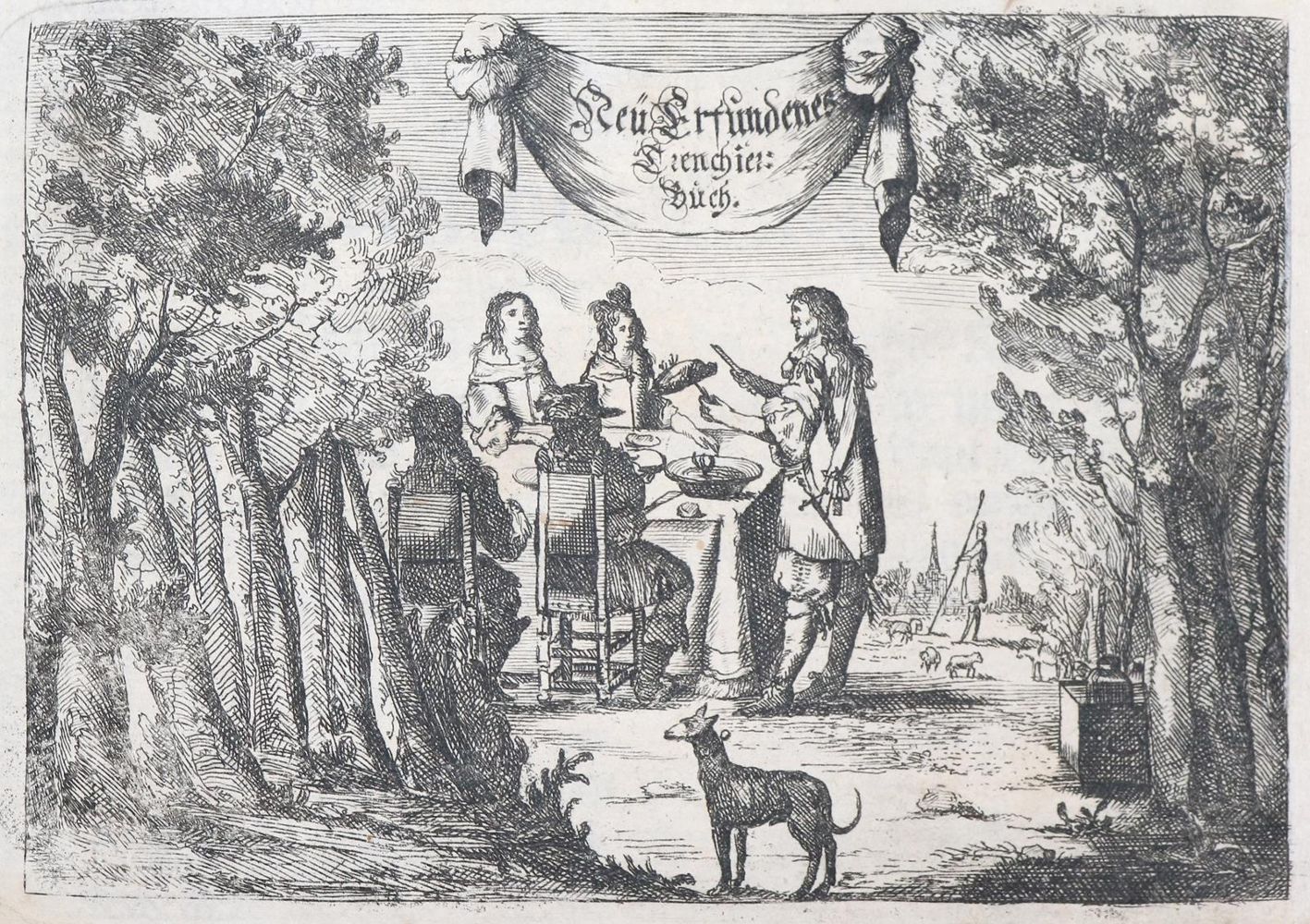 Große Abbildung Nr.1: 143-993 Klett,A.: (Küche und Haushalt, Trenchiren)
