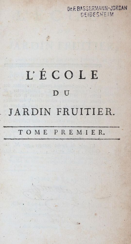 Große Abbildung Nr.1: 143-997 Bretonniere, M. La.: (Land- und Forstwirtschaft, Garten)