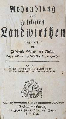 Bild Nr.1: 143-1009 Rohr,F.M.: (Land- und Forstwirtschaft, Landwirtschaft)