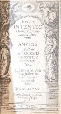 Bild Nr.1: 143-103 Drexel,J.: (Alte Drucke, Handschriften und Theologie)