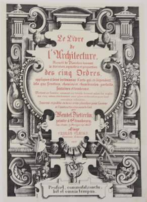 Bild Nr.1: 143-1034 Dietterlin,W.: (Architektur)