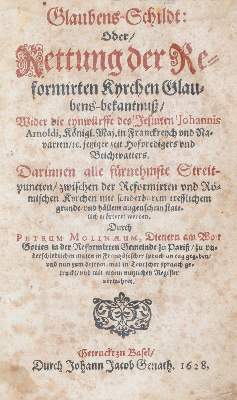 Bild Nr.1: 143-104 Du Moulin,P.: (Alte Drucke, Handschriften und Theologie)