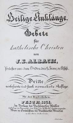 Bild Nr.2: 143-105 Albach,J.S.: (Einband)