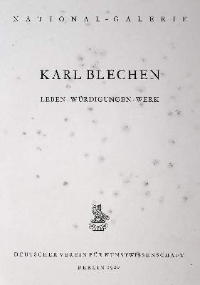 Bild Nr.1: 143-1053 (Rave,P.O.).: (Blechen)