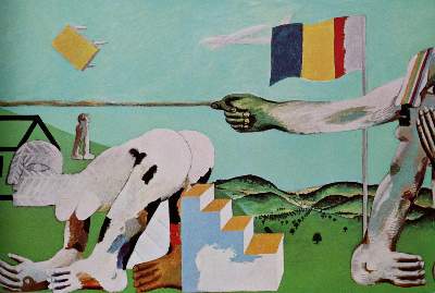 Bild Nr.2: 143-1077 Kunst der sechziger Jahre im Wallraf-Richartz Museum Köln.: (Kunstwissenschaft)