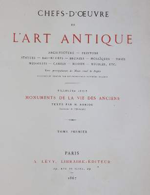 Bild Nr.1: 143-1081 Lenormant,F. u. M.Robiou.: (Kunstwissenschaft)