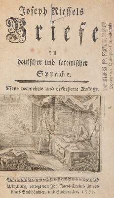 Bild Nr.1: 143-1114 Rieffel,J.: (Briefsteller)