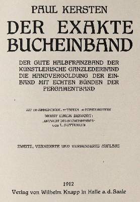 Bild Nr.6: 143-1123 Kersten,P.: (Einband)