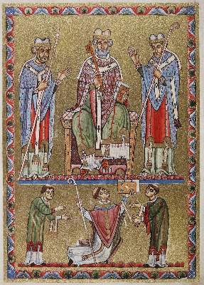 Bild Nr.2: 143-1128 Antiphonar der Erzabtei St.Peter zu Salzburg.: (Faksimile)