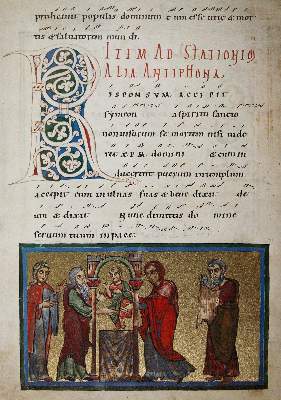 Bild Nr.3: 143-1128 Antiphonar der Erzabtei St.Peter zu Salzburg.: (Faksimile)