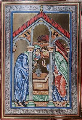 Bild Nr.7: 143-1130 Berthold-Sakramentar, Das.: (Faksimile)