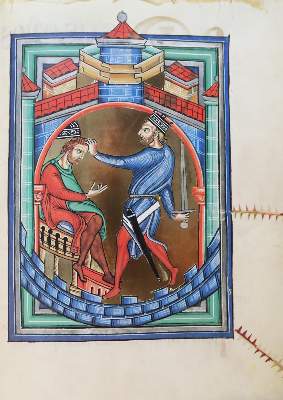 Bild Nr.9: 143-1130 Berthold-Sakramentar, Das.: (Faksimile)