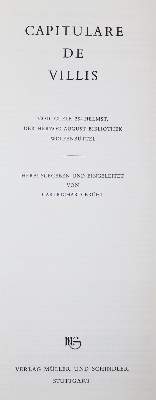 Bild Nr.3: 143-1136 Capitulare de Villis.: (Faksimile)