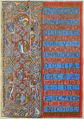 Bild Nr.2: 143-1140 Goslarer Evangeliar.: (Faksimile)